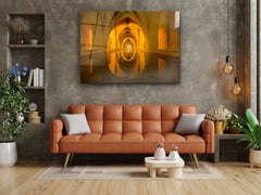 ・"Baths of Maria Padilla"・Glass Wall Art - Wonders Of Wall