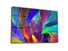 ・"Dance of the Colors"・Glass Wall Art