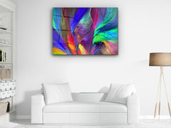 ・"Dance of the Colors"・Glass Wall Art