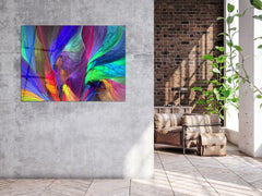 ・"Dance of the Colors"・Glass Wall Art