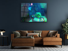 ・"Don't Worry Morty"・Glass Wall Art
