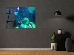 ・"Don't Worry Morty"・Glass Wall Art