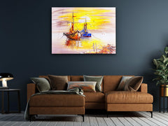 ・"Oil Painting of Venice, Italy"・Glass Wall Art - Wonders Of Wall