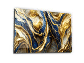 ・"Luxurious Marble Texture"・Glass Wall Art