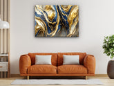 ・"Luxurious Marble Texture"・Glass Wall Art