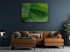 ・"Green the color of Life and Nature"・Glass Wall Art - Wonders Of Wall