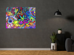 ・"High Level of Pictures"・Glass Wall Art