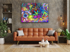 ・"High Level of Pictures"・Glass Wall Art