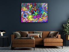 ・"High Level of Pictures"・Glass Wall Art