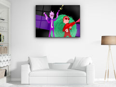 ・"One Portal to Another"・Glass Wall Art