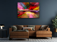 ・"Unlimited Colors Of Heaven"・Glass Wall Art