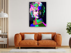 Marilyn Monroe - Glass Wall Art