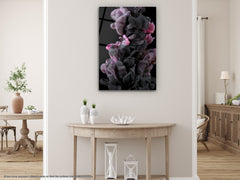 Smoke Explosion - Glass Wall Art