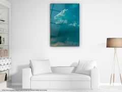 Clouds - Glass Wall Art