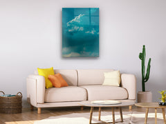 Clouds - Glass Wall Art