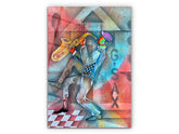 Jazz - Glass Wall Art