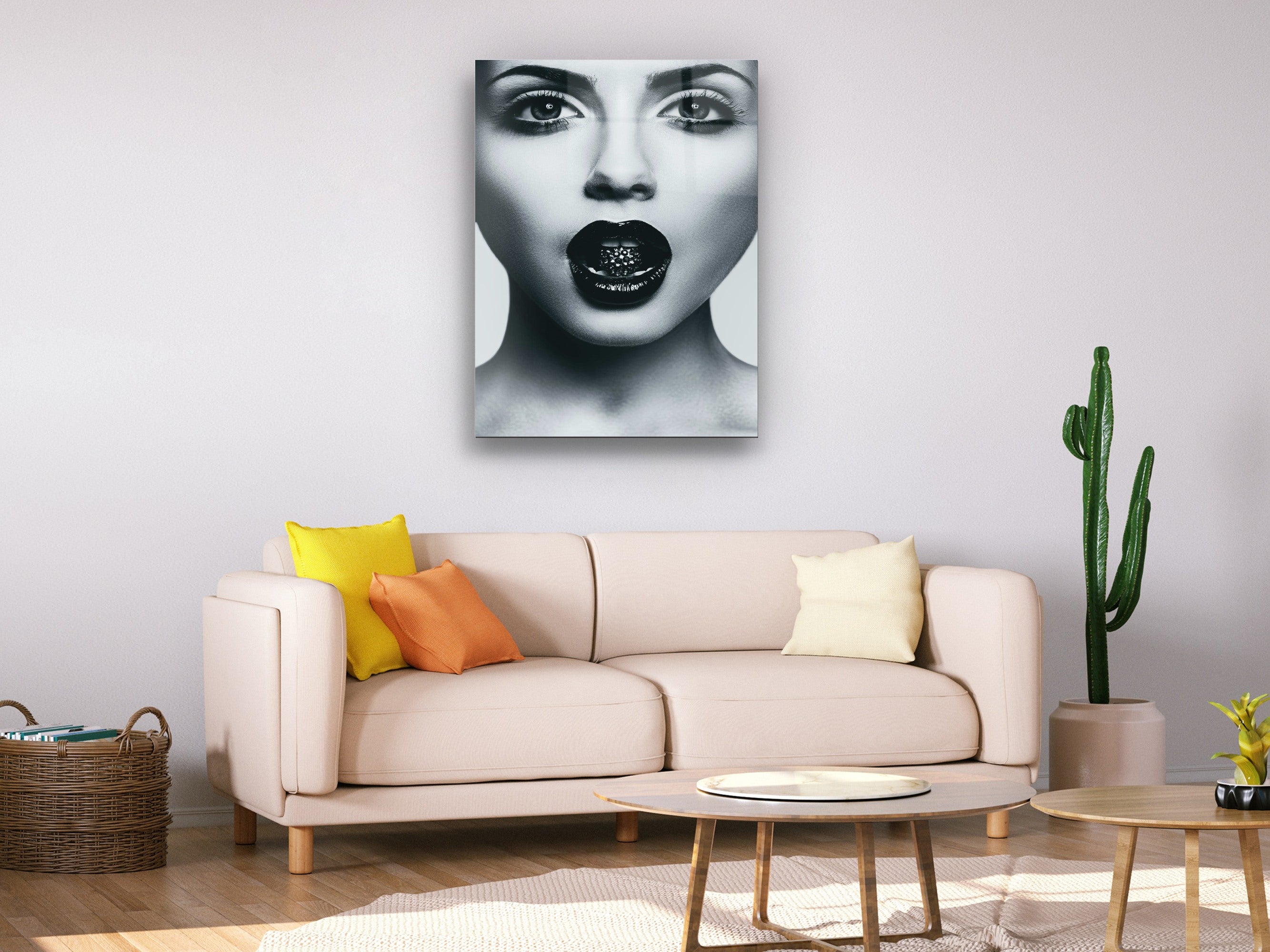 Fashion - Glass Wall Art