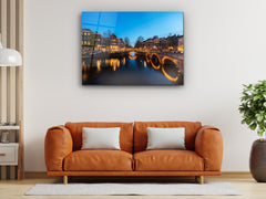 ・"Amsterdam Olanda"・Glass Wall Art - Wonders Of Wall