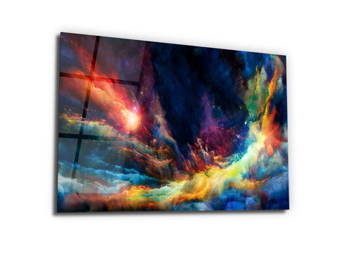 ・"Astral Travel to Eternity"・Glass Wall Art