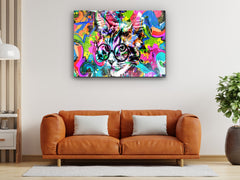 ・"Color of Cat the Wise"・Glass Wall Art