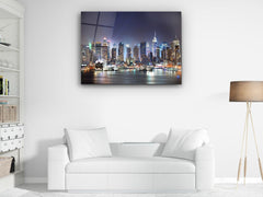 ・"Dream of New York"・Glass Wall Art - Wonders Of Wall