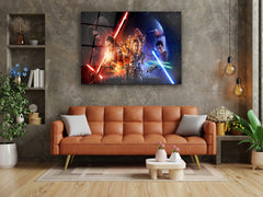 ・"Force Aweaking"・Glass Wall Art