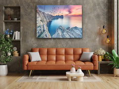 ・"Forgotten Island -Cap de Formentor"・Glass Wall Art