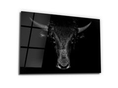 ・"The Bull"・Glass Wall Art