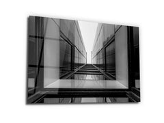 ・"Cityscape Modern Architecture"・Glass Wall Art