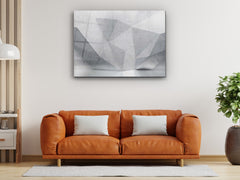 ・"Abstract Polygonal "・Glass Wall Art