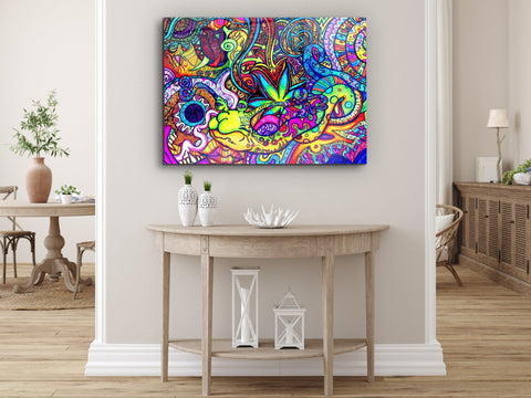 ・"High Level of Pictures"・Glass Wall Art
