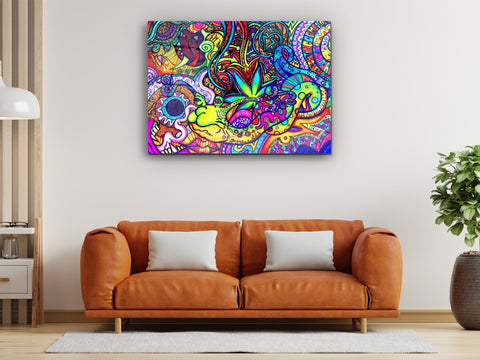 ・"High Level of Pictures"・Glass Wall Art