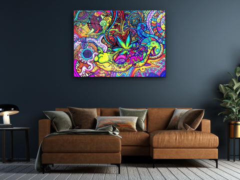 ・"High Level of Pictures"・Glass Wall Art