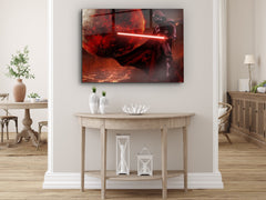 ・"Lord Vader Waits"・Glass Wall Art