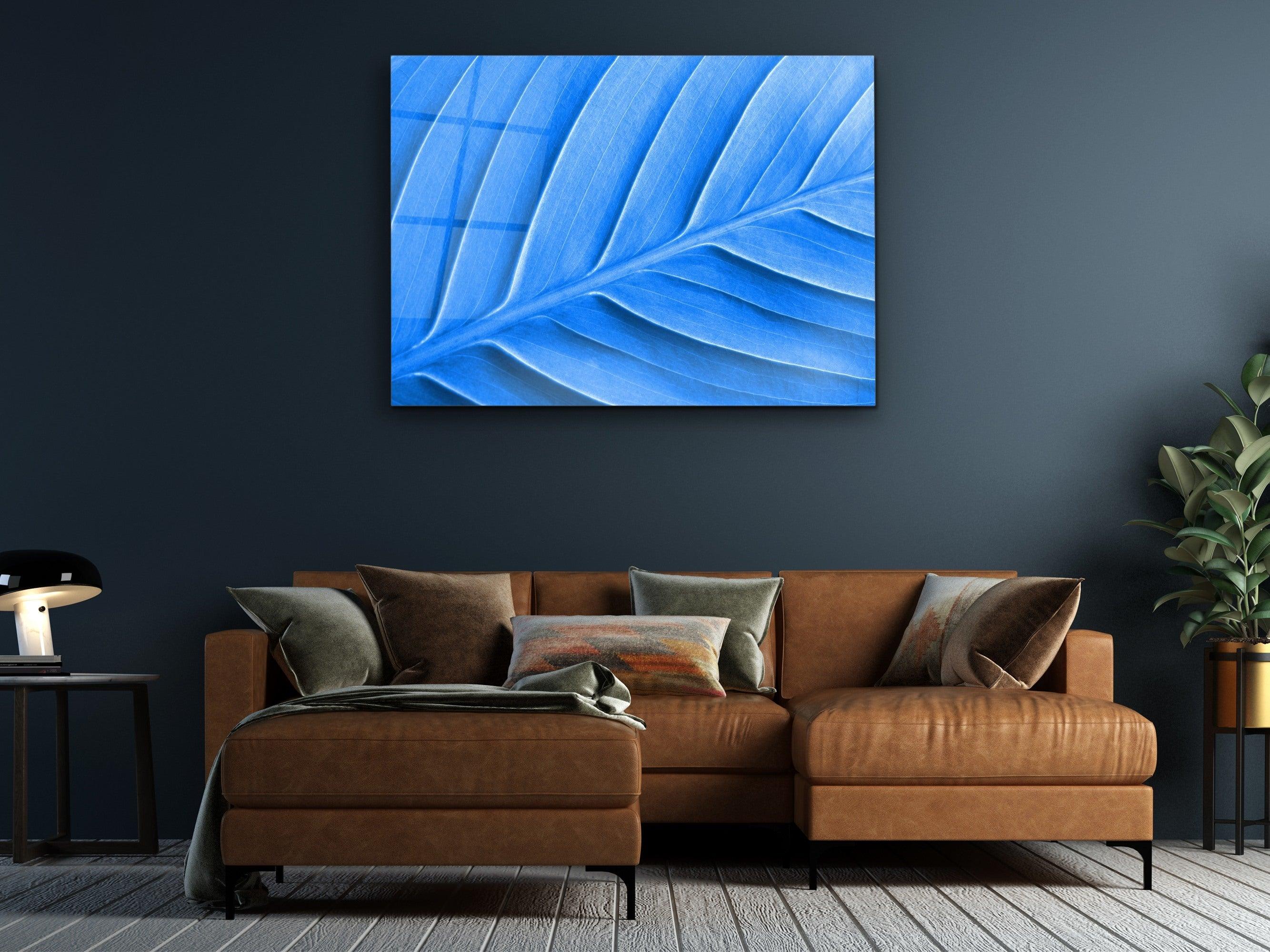 ・"Magic of Blue"・Glass Wall Art - Wonders Of Wall