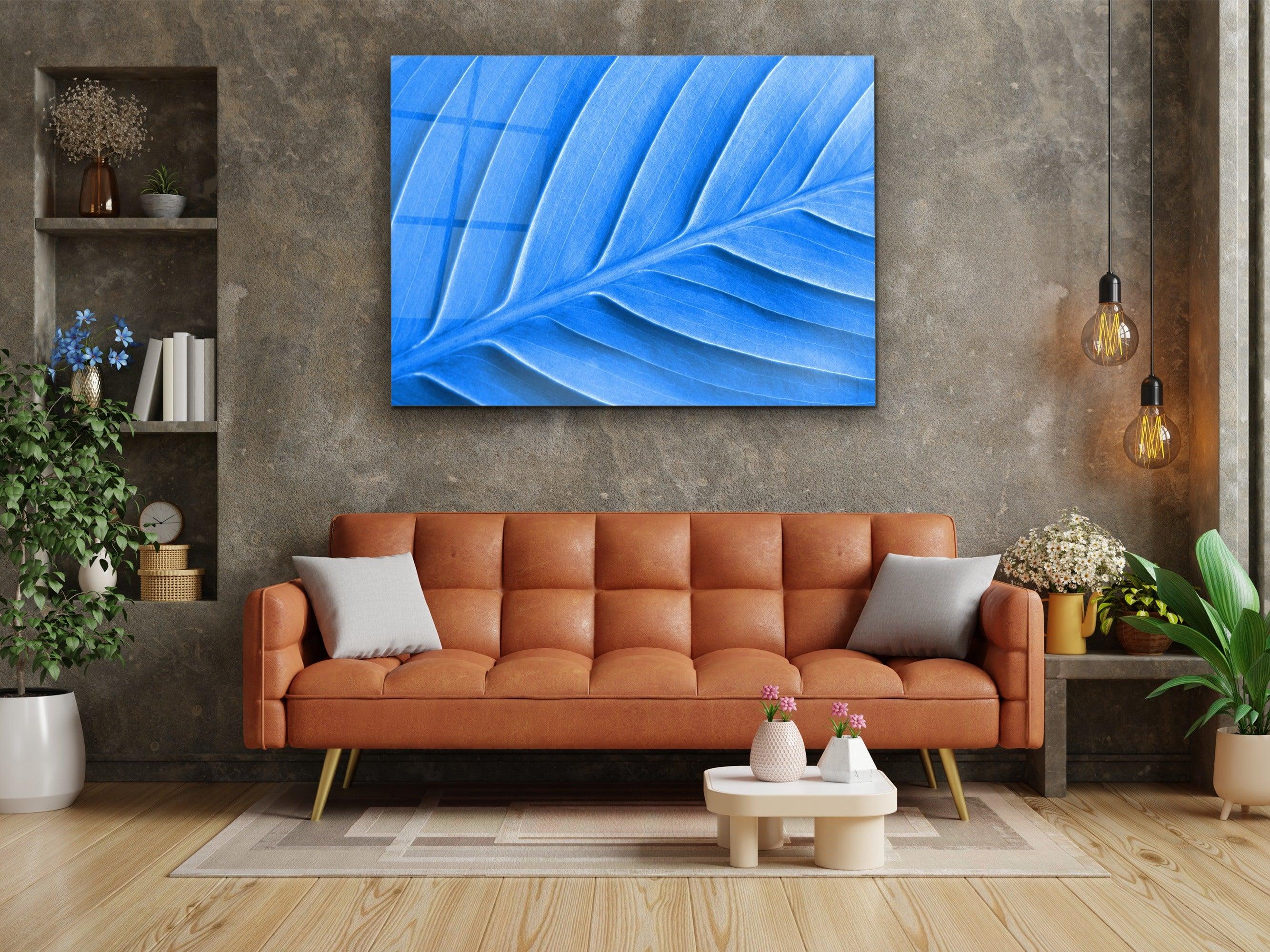 ・"Magic of Blue"・Glass Wall Art - Wonders Of Wall