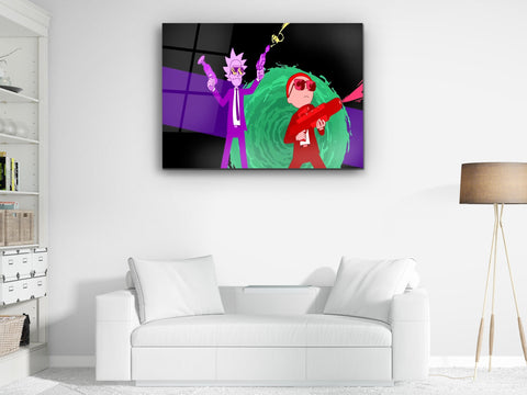 ・"One Portal to Another"・Glass Wall Art