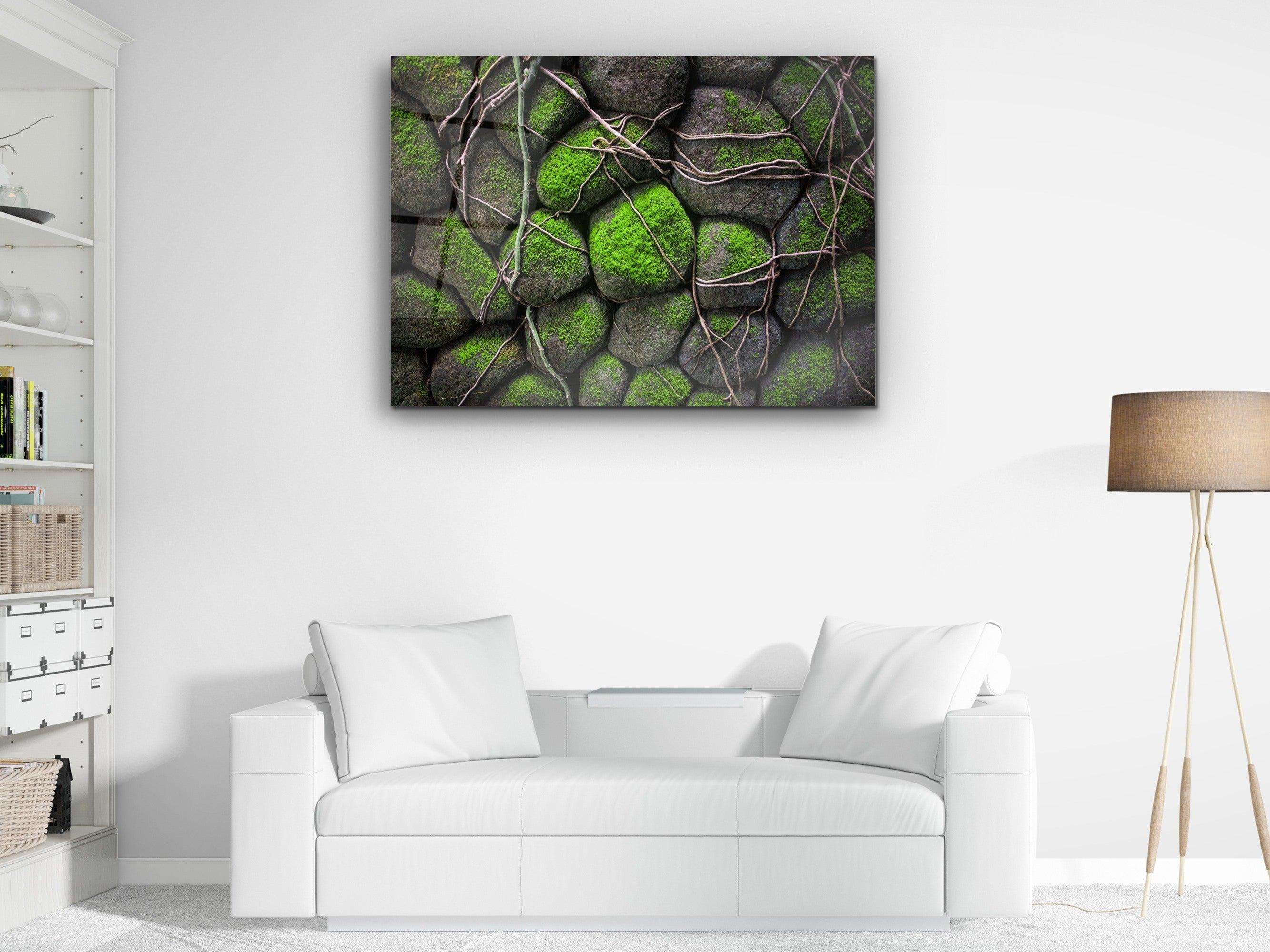 ・"Rocks of nature"・Glass Wall Art - Wonders Of Wall