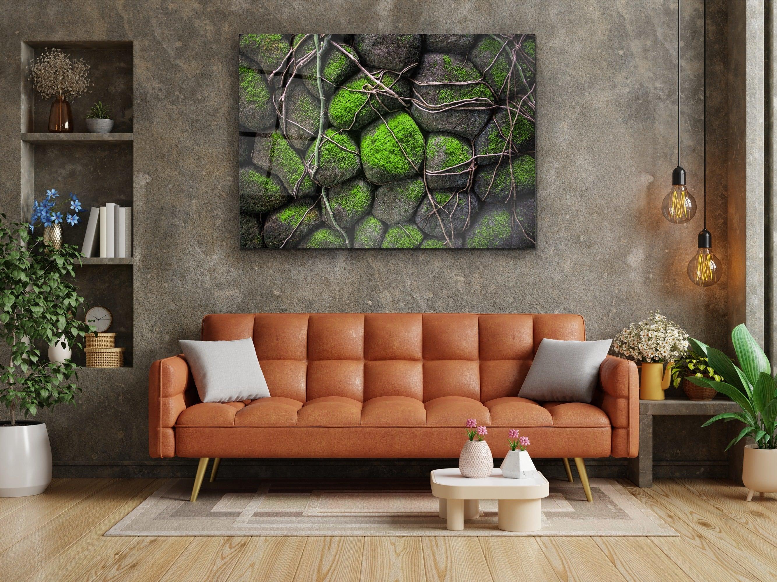 ・"Rocks of nature"・Glass Wall Art - Wonders Of Wall