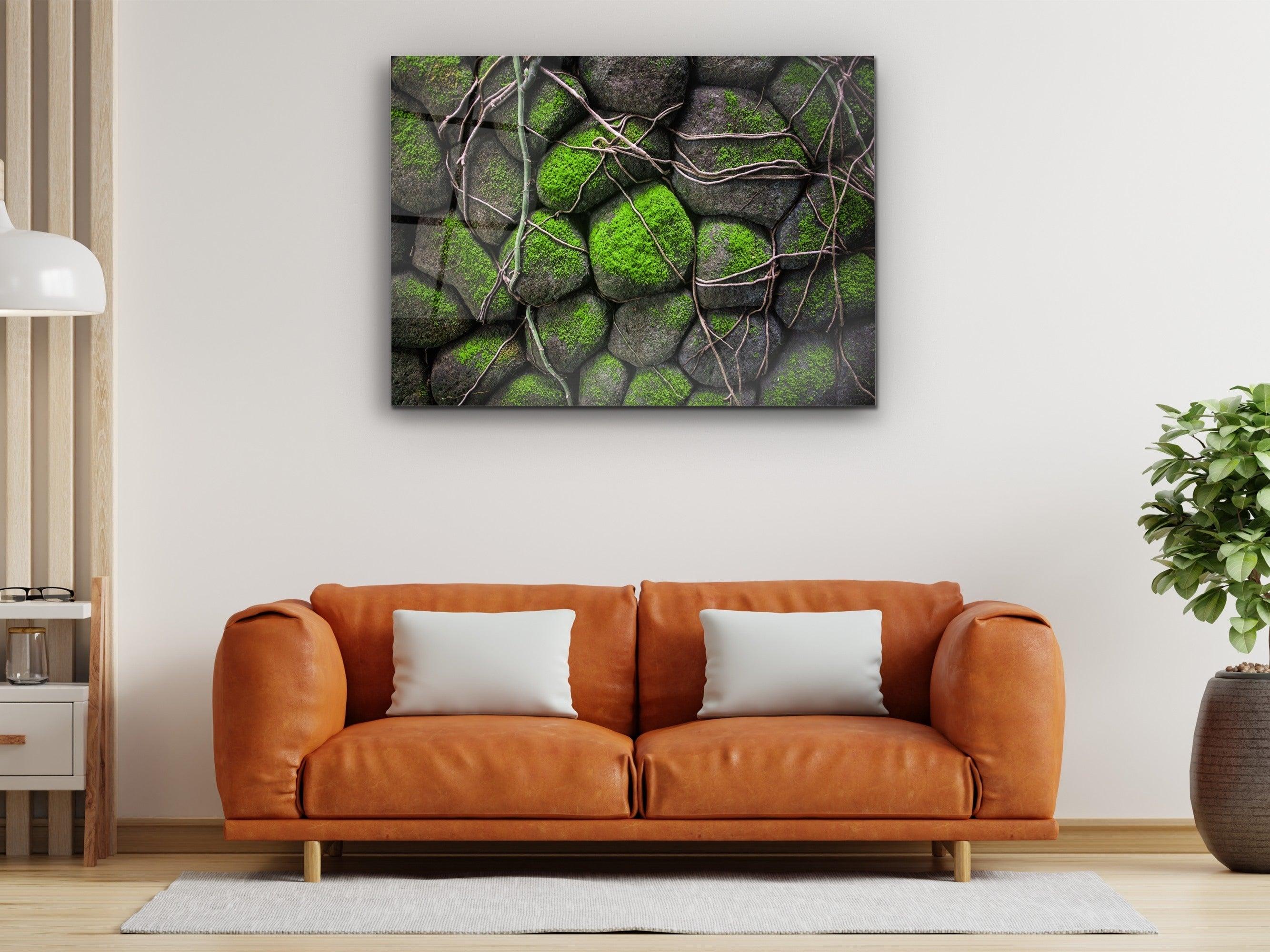 ・"Rocks of nature"・Glass Wall Art - Wonders Of Wall