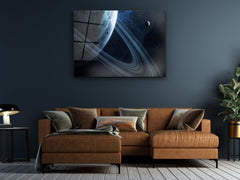 ・"Saturn Effect"・Glass Wall Art - Wonders Of Wall