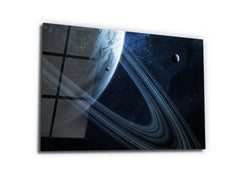 ・"Saturn Effect"・Glass Wall Art - Wonders Of Wall