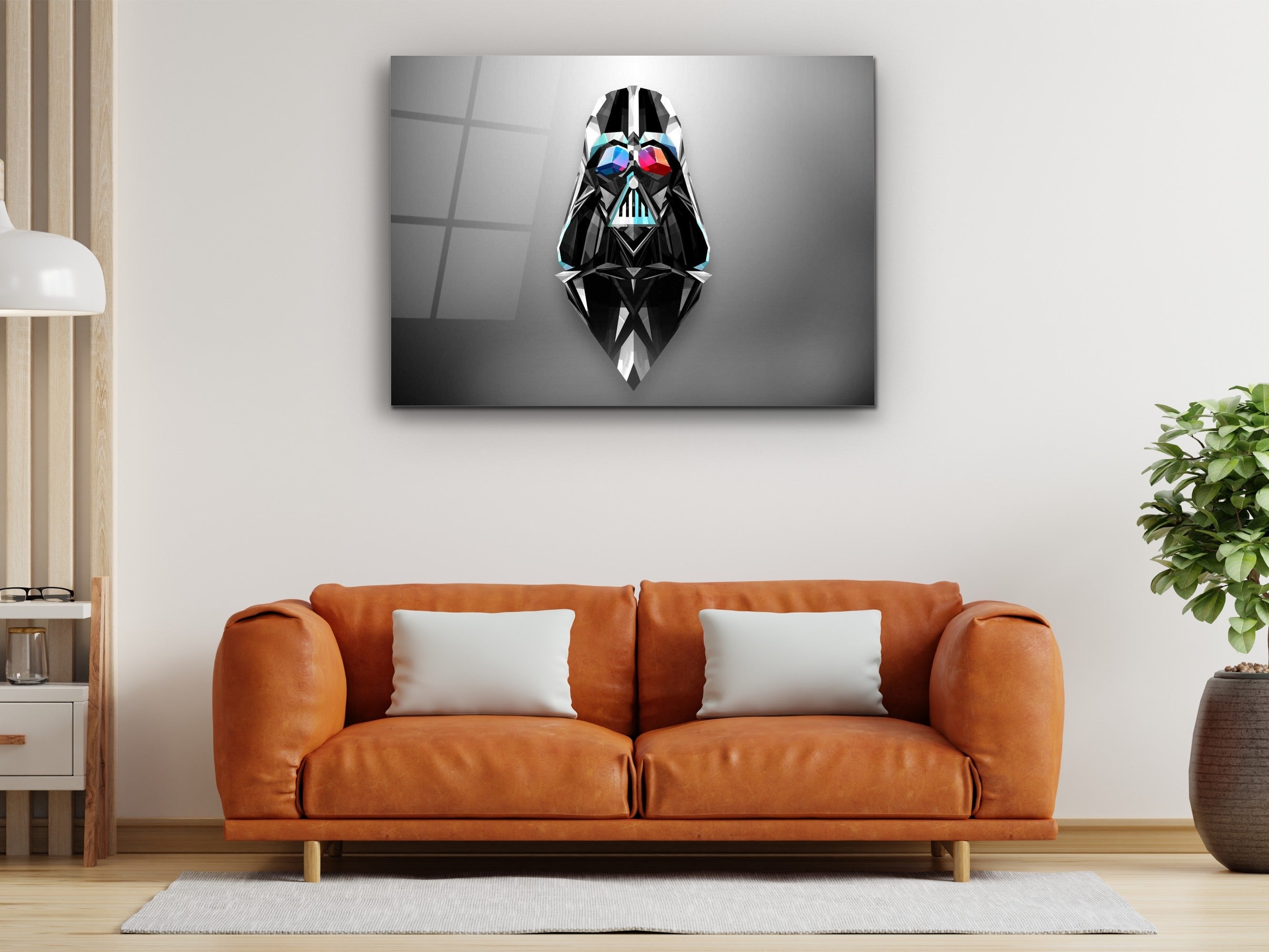 ・"Symbol of the darkside"・Glass Wall Art