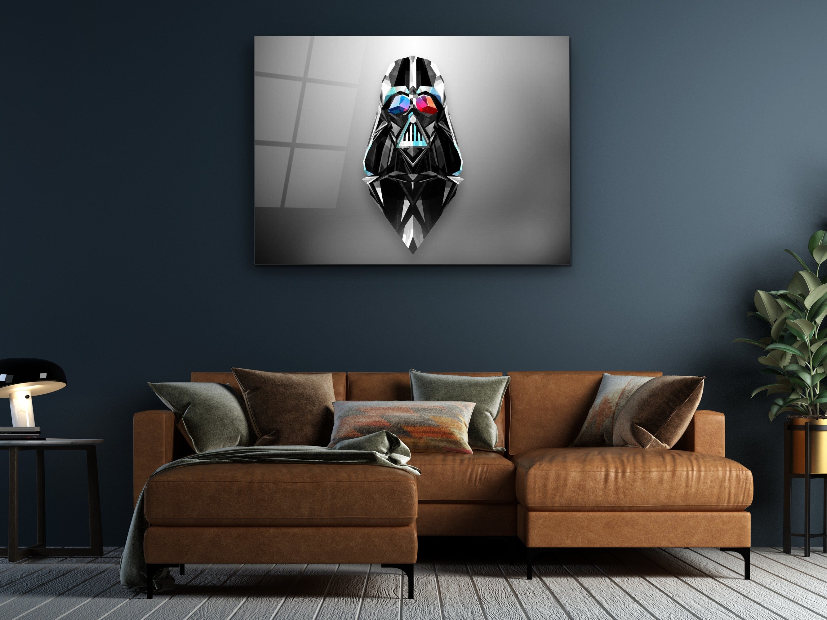 ・"Symbol of the darkside"・Glass Wall Art