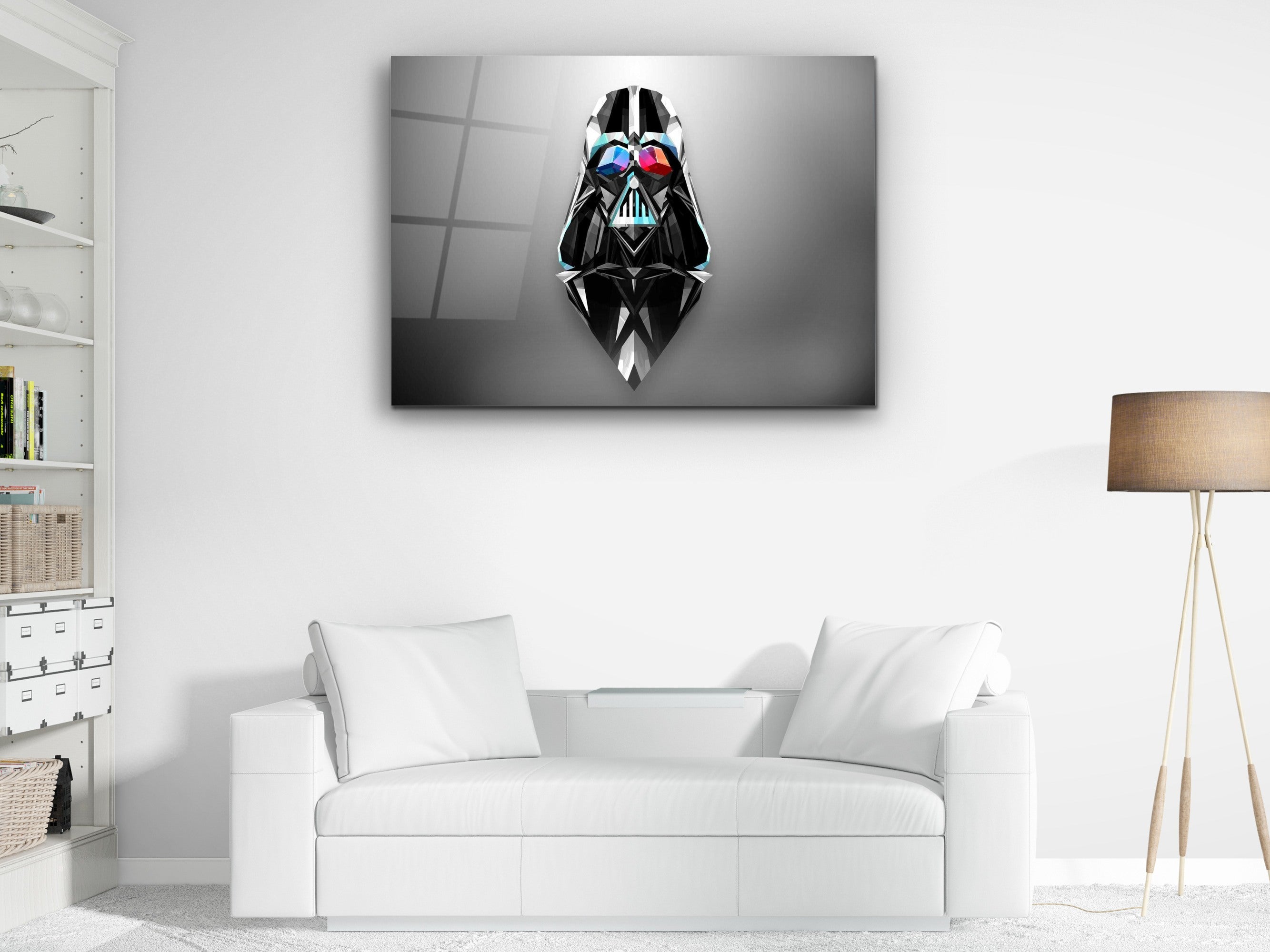 ・"Symbol of the darkside"・Glass Wall Art