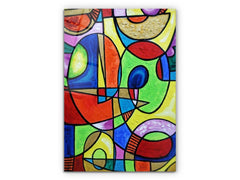 Abstract Design - Glass Wall Art