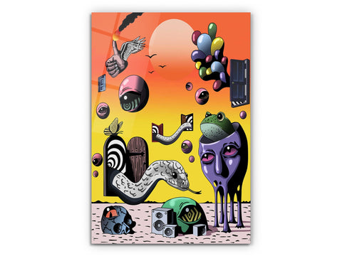 Art of Imagination - Glass Wall Art