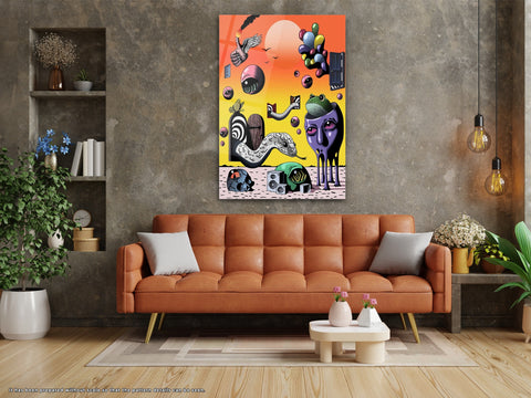 Art of Imagination - Glass Wall Art