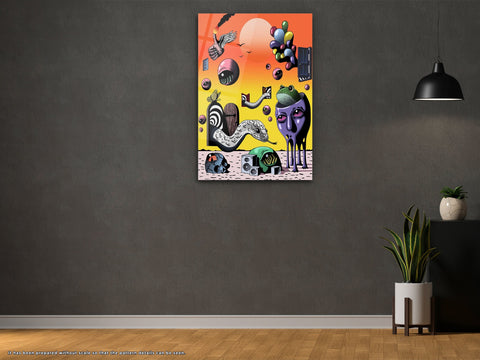 Art of Imagination - Glass Wall Art