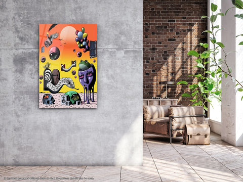 Art of Imagination - Glass Wall Art